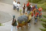 Eine Fußgruppe