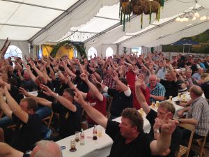 Festzelt Stimmung