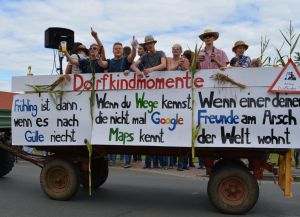 Mottowagen Dorfkind